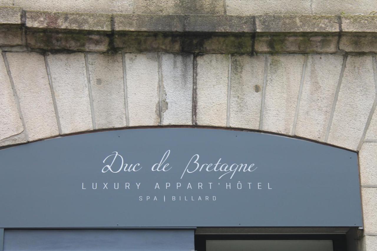 Duc De Bretagne Luxury Apparthotel Morlaix Exterior foto