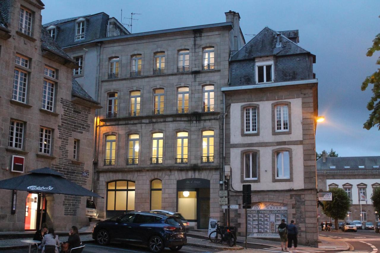 Duc De Bretagne Luxury Apparthotel Morlaix Exterior foto
